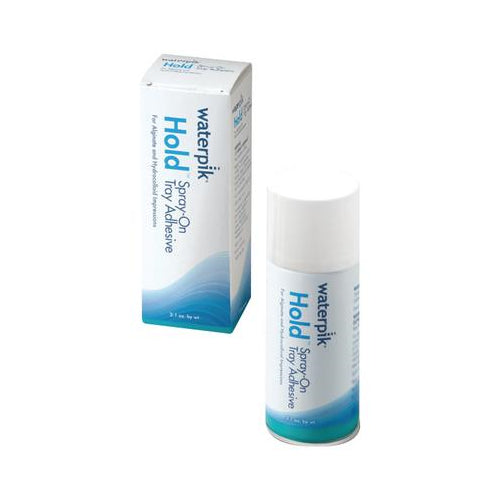 WaterPik 011461-000 Hold Tray Dental Alginate Adhesive Spray 2.7 Oz WaterPik 011461-000 Hold Tray Dental Alginate Adhesive Spray 2.7 Oz